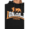 LONSDALE Kapuzenpullover "Thurning" | Black
