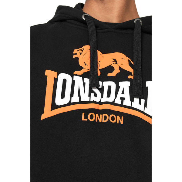 LONSDALE Kapuzenpullover "Thurning" | Black