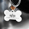 ❌ SALE ❌ ALPHA INDUSTRIES Basic Dog-Tag Hundehalsband | Black