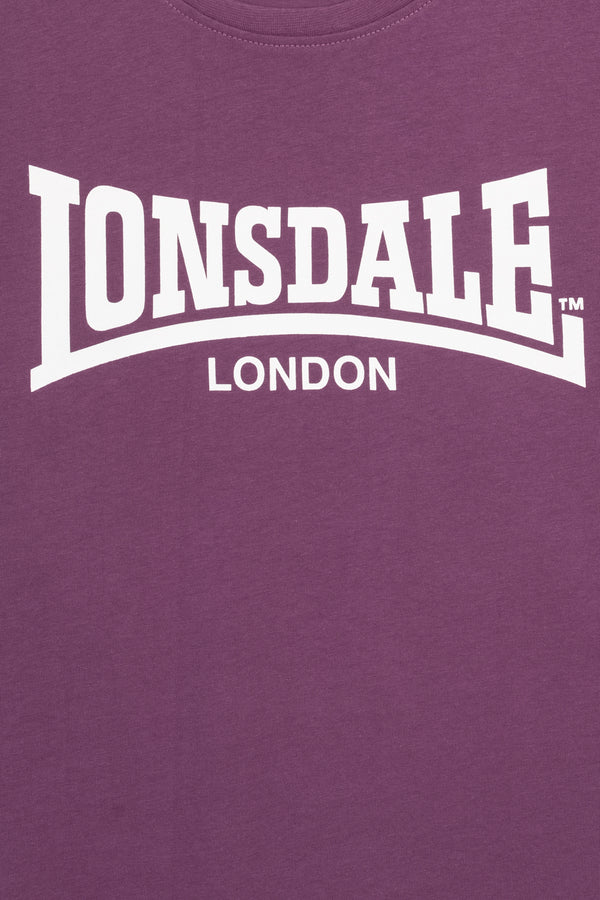 LONSDALE Ladies T-Shirt "Cartmel" | Aubergine | Lila