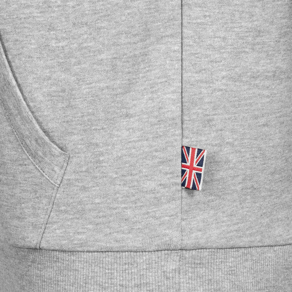 LONSDALE Hoodie "Fremington" | Marl Grey