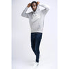 LONSDALE Hoodie "Fremington" | Marl Grey