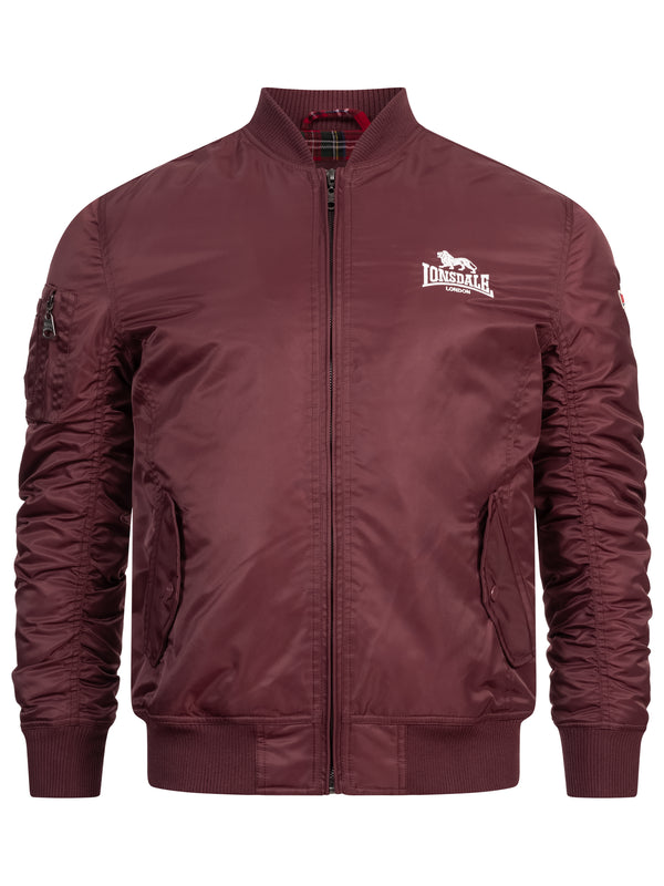 LONSDALE Herren Jacke "Tern Hill" | Oxblood