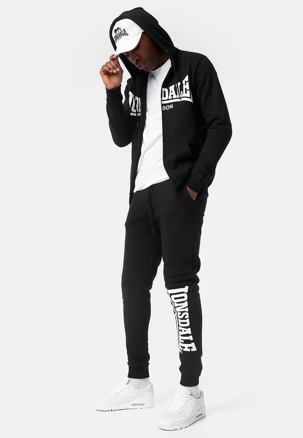 LONSDALE Trainingsanzug "Feeny" | Black