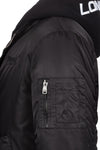 LONSDALE Bomberjacke "Ballindean" | Black