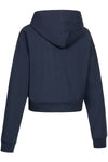 LONSDALE Ladies Hoodie "Queenscliff" | Navy/Orange