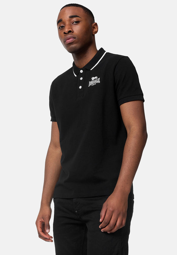 LONSDALE Poloshirt "Ballygalley" | Black
