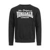LONSDALE Sweatshirt "Burghead" | Schwarz