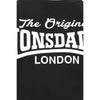 LONSDALE Sweatshirt "Burghead" | Schwarz