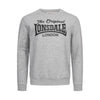 LONSDALE Sweatshirt "Burghead" | Marl Grey