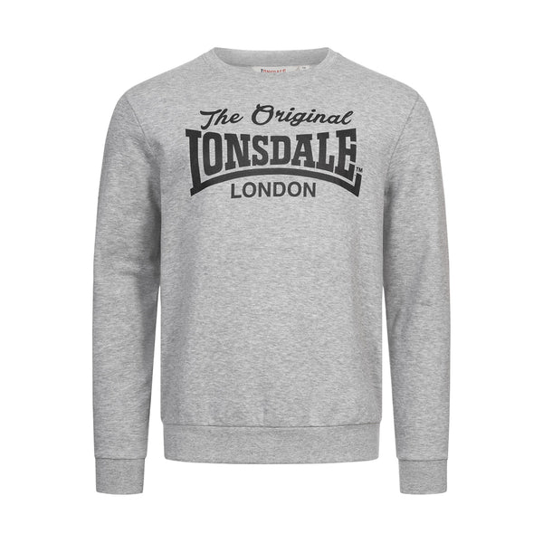 LONSDALE Sweatshirt "Burghead" | Marl Grey