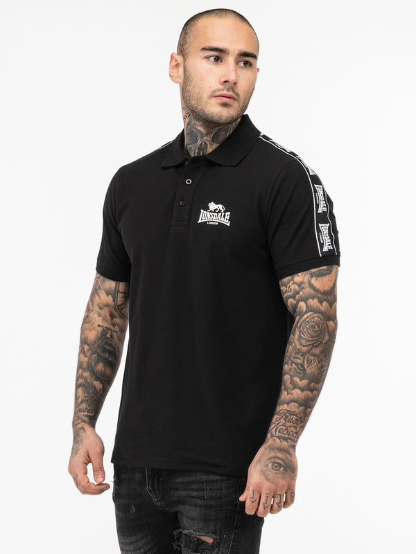 LONSDALE Herren Poloshirt " Setter" | Black