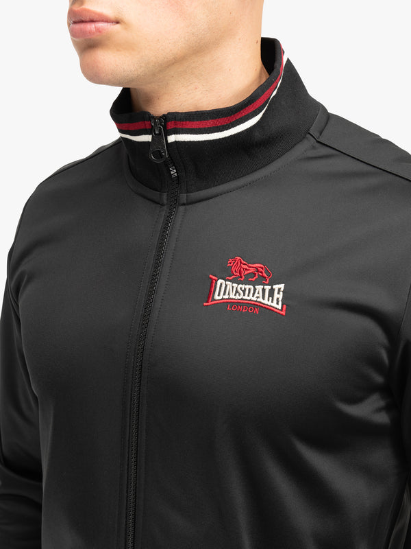 LONSDALE Trainingsjacke "Irthing" | Black