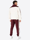 LONSDALE Herren Trainingsanzug "Holmbury" | White/Red