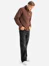 LONSDALE Sweatshirt "Lostock" | Brown