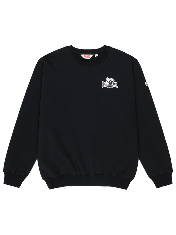 LONSDALE Sweatshirt "Haighton" | Black