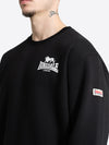 LONSDALE Sweatshirt "Haighton" | Black