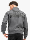 LONSDALE Jacke "Acton" mit Rückendruck | Anthracite