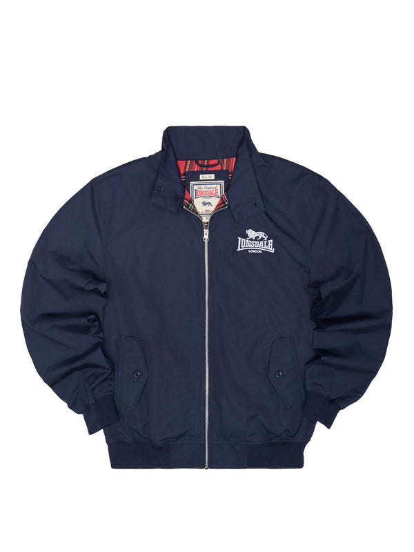 LONSDALE Jacke "Acton" mit Rückendruck | Dark Navy