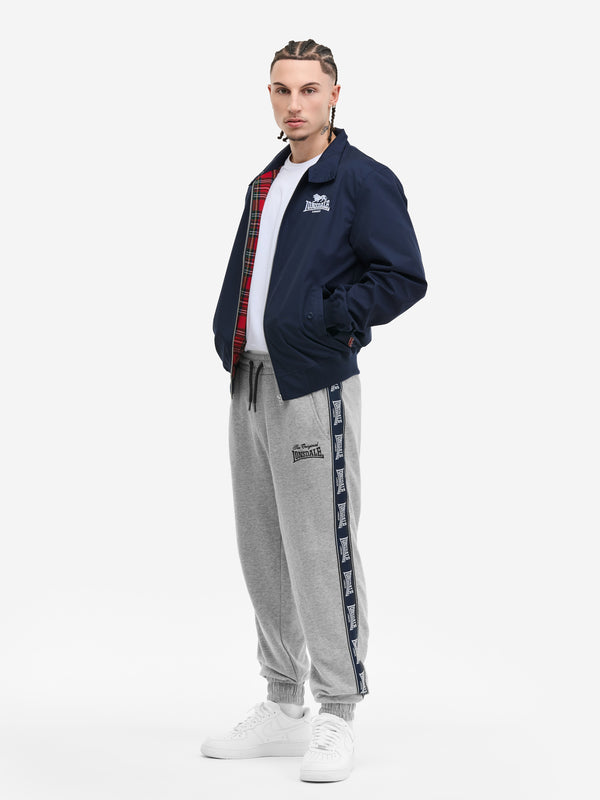 LONSDALE Jacke "Acton" mit Rückendruck | Dark Navy