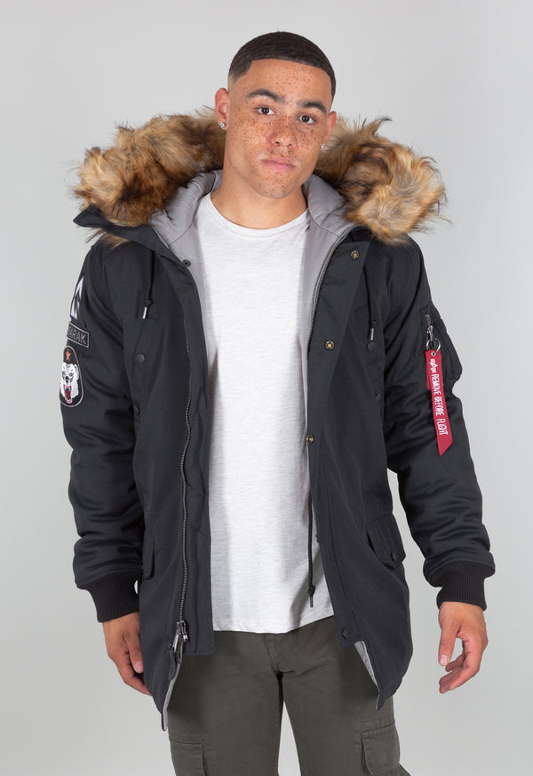 ❌ SALE ❌ ALPHA INDUSTRIES Winterparka "Arctic Discoverer" | Black