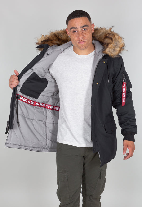 ❌ SALE ❌ ALPHA INDUSTRIES Winterparka "Arctic Discoverer" | Black