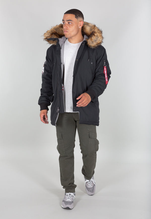 ❌ SALE ❌ ALPHA INDUSTRIES Winterparka "Arctic Discoverer" | Black