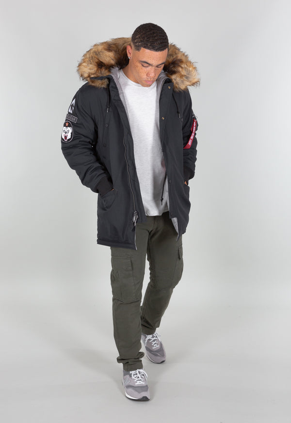 ❌ SALE ❌ ALPHA INDUSTRIES Winterparka "Arctic Discoverer" | Black