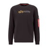 ❌ SALE ❌ ALPHA INDUSTRIES Label Sweater | Hunter Brown