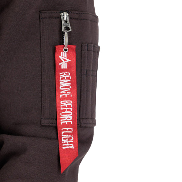 ❌ SALE ❌ ALPHA INDUSTRIES Label Sweater | Hunter Brown
