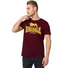 LONSDALE T-Shirt "Logo" | Vintage Oxblood