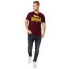 LONSDALE T-Shirt "Logo" | Vintage Oxblood