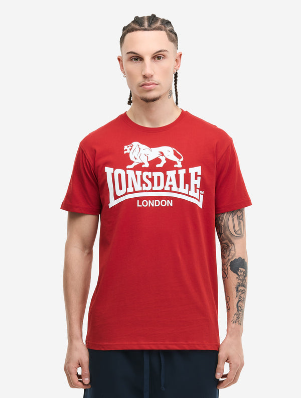 LONSDALE T-Shirt "Logo" | Red