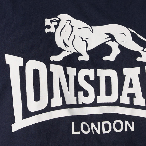 LONSDALE T-Shirt "Logo" | Navy Blue