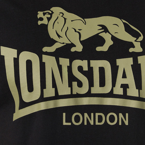 LONSDALE T-Shirt "Logo" | Black