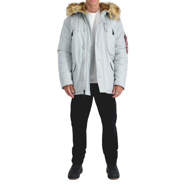 ❌ SALE ❌ ALPHA INDUSTRIES Polar Jacket | Pastel Grey