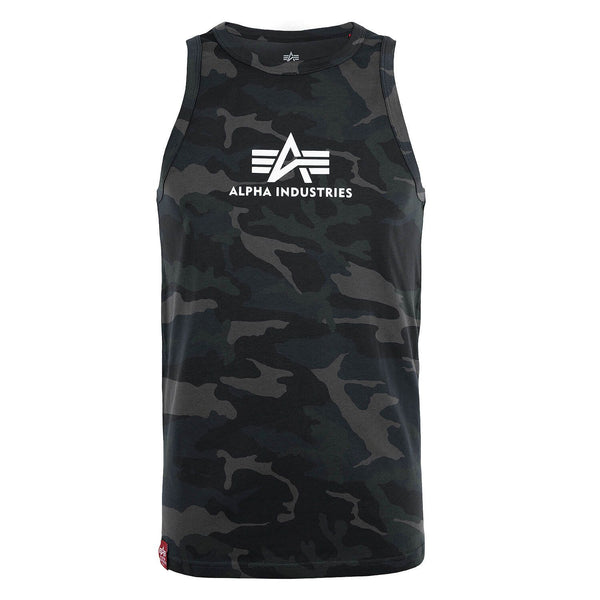 ALPHA INDUSTRIES Basic Tank | Black Camo