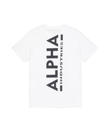ALPHA INDUSTRIES Backprint T | White