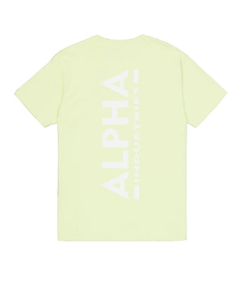 ALPHA INDUSTRIES Backprint T | Arctic Lime