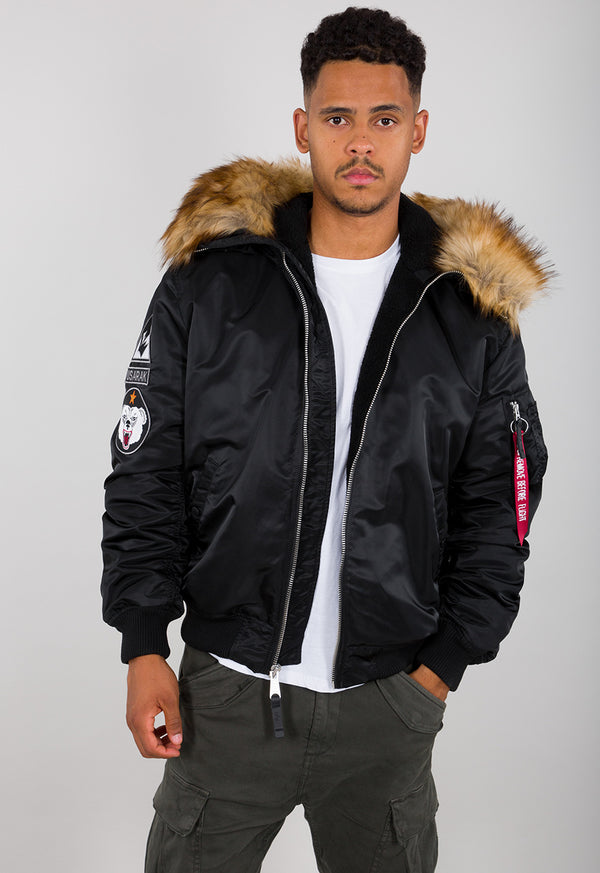 ❌ SALE ❌ ALPHA INDUSTRIES Winterjacke "MA-1 Hooded Arctic" | Black