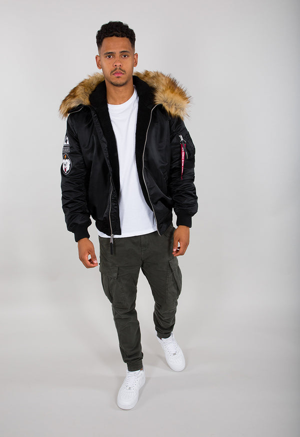 ❌ SALE ❌ ALPHA INDUSTRIES Winterjacke "MA-1 Hooded Arctic" | Black