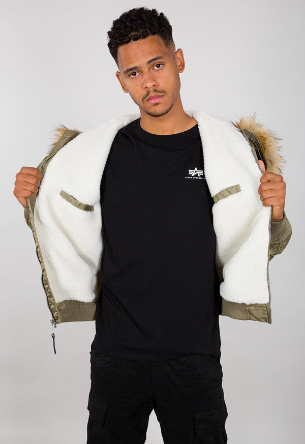 ❌ SALE ❌ ALPHA INDUSTRIES "MA-1 Hooded Arctic" Winterjacke | Khaki