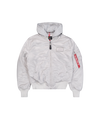 ALPHA INDUSTRIES MA-1 ZH Back Print | Pastel Grey / Grey