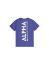 ALPHA INDUSTRIES Backprint T | Night Purple
