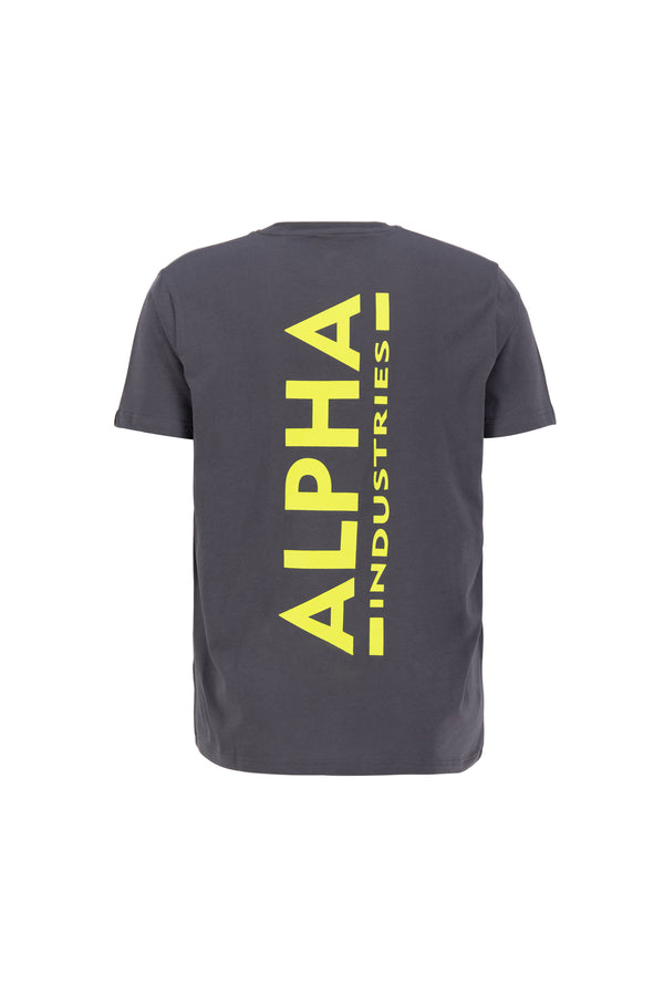 ALPHA INDUSTRIES Backprint T | Vintage Grey