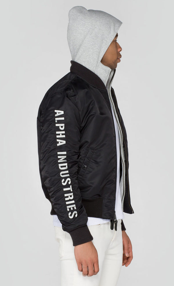 ❌ SALE ❌ ALPHA INDUSTRIES MA-1 D-Tec SE | Black/Grey