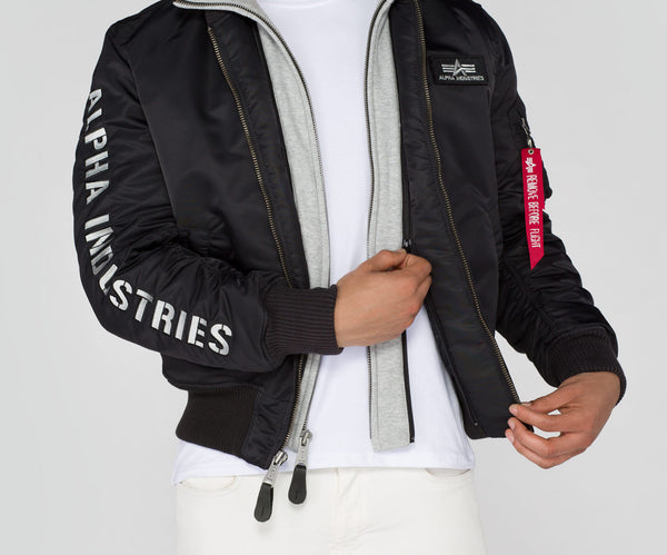 ❌ SALE ❌ ALPHA INDUSTRIES MA-1 D-Tec SE | Black/Grey