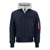 ❌ SALE ❌ ALPHA INDUSTRIES MA-1 D-Tec SE | Ultra Navy