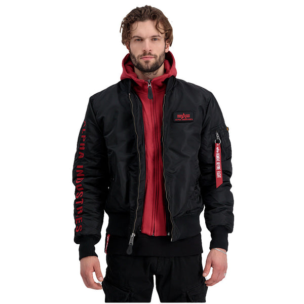 ❌ SALE ❌ ALPHA INDUSTRIES MA-1 D-Tec SE | Black / Red