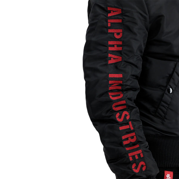 ❌ SALE ❌ ALPHA INDUSTRIES MA-1 D-Tec SE | Black / Red